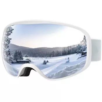 Очки для катания на лыжах, сноуборде, УФ-фильтр [RIOROO], очки, мужские, женские, взрослые, молодежные, 100% защита/OTG/против запотевания/широкий