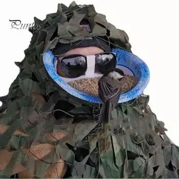 Очки для кормушки для птиц на уровне глаз, станция кормления птиц, носимая кормушка для колибри на лице для наблюдения за птицами крупным планом зелёный