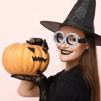 Очки для косплея на Хэллоуин, регулируемая резинка, ретро, стимпанк, противоскользящие, персонаж мультфильма, ролевая игра, вечеринка, представление, реквизит, реквизит серебряный