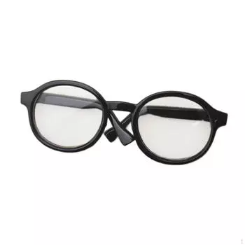 Очки для кукол своими руками, милые поделки, подарок на день рождения, украшение, очки, фигурки чёрный