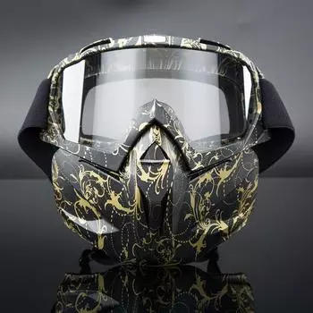 Очки для мотокросса, регулируемые мужские солнцезащитные очки, очки для зрения, ветрозащитные, пылезащитные, гоночные, скользящие, мотомаска, очки для мотоциклетного шлема