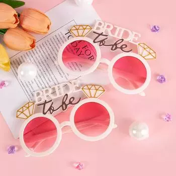 Очки для невесты Аксессуары для девичника Солнцезащитные очки для невесты на свадьбу Солнцезащитные очки для подружек невесты Реквизит для фотосессии на девичнике
