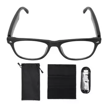 Очки для перевода Более 100 языков Перевод в реальном времени Встроенный микрофон и динамик Bluetooth AI