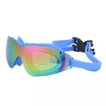 Очки для плавания Антизапотевающие Не протекающие Силиконовые Очки для плавания с ПК Зеркалом для Мужчин и Женщин Синие
