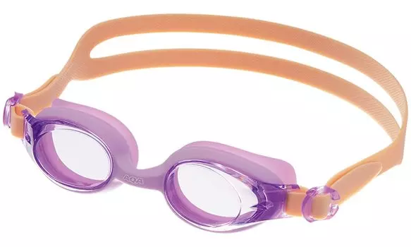 Очки для плавания AQA для плавания Water Runner Infant FIT лавандового цвета KM1632 (1400)