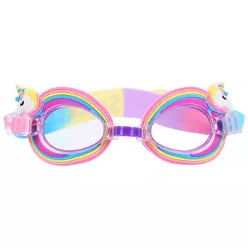 Очки для плавания, детские очки для плавания, противотуманные очки для воды в бассейне, для малышей по рецепту, для девочек, подводный единорог для детей, пляж, УФ