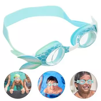 Очки для плавания для мальчиков, детский ультрафиолетовый свет, детский бассейн для малышей