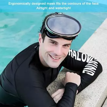 Очки для плавания на открытом воздухе, водонепроницаемые очки для рыбалки, очки для плавания из нержавеющей стали, противотуманные маски для подводного плавания, очки для сноркелинга CHINA