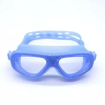 Очки для плавания, новые модные очки для дайвинга с большой оправой, с широким обзором, с берушами, водонепроницаемые, с защитой от запотевания, для детей M&