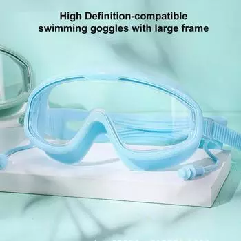 Очки для плавания, регулируемые защитные противоударные прочные герметичные очки для плавания для взрослых, водные виды спорта A