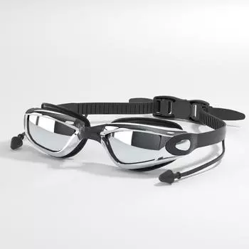 Очки для плавания с защитой от запотевания и УФ-защитой, обеспечивающие четкое зрение. Профессиональные очки для плавания для мужчин, женщин и подростков.