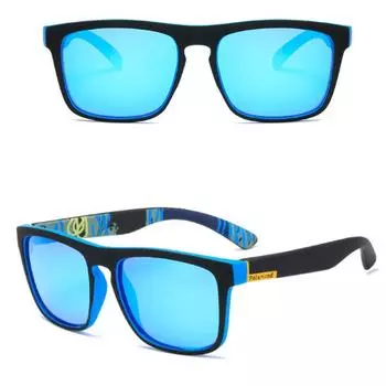 Очки для рыбалки в квадратной оправе, ретро, для мужчин и женщин, разноцветные, модные, спортивные, поляризованные, солнцезащитные очки, спортивные, для вождения, для велоспорта, аксессуары 7