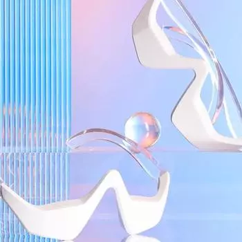 Очки для терапии красным светом для глаз Устройство под глазами с технологией Hot Compress 3D Surround Уход за глазами Уменьшает темные круги Усталость Повышение уровня коллагена для глаз белый