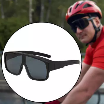 Очки для велоспорта Защитные очки Очки с антибликовым покрытием Солнцезащитные спортивные очки для рыбалки Лыжные чёрный