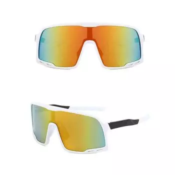 Очки для верховой езды, солнцезащитные очки для активного отдыха, мужские, один предмет, очки для велосипеда, ветрозащитные чёрный