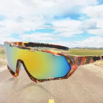 Очки для верховой езды Солнцезащитные очки для велоспорта UV400 Спортивные очки Очки для горного велосипеда Мужские и женские солнцезащитные очки Шоссейные очки