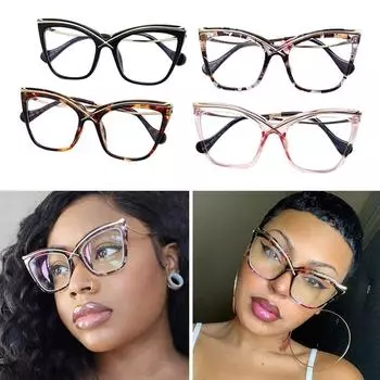 Очки для защиты глаз с защитой от синего света, классические сверхлегкие очки с блокировкой синего света, очки из ПК, квадратные очки для офиса