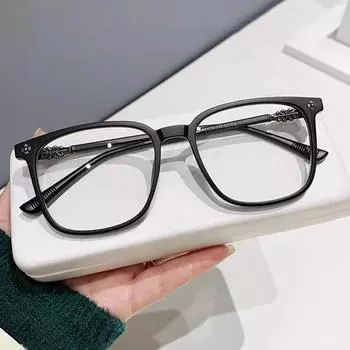 Очки Explosions Retro, мужские и женские очки, модные повседневные очки с защитой от синего света. Anti-blue light flat lens оливковое зеленый