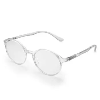 Очки Intellilens Round Blue Cut для защиты глаз от синего света | Очки с защитой от ультрафиолета для мужчин и женщин | Оправа TR90