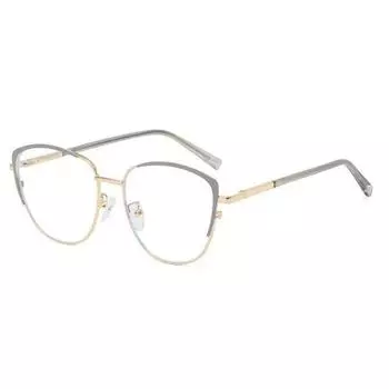 Очки «кошачий глаз» с защитой от синего света, мужские и женские металлические оправы для очков, модные оптические компьютерные очки, новые очки с защитой от Blu Ray TR90