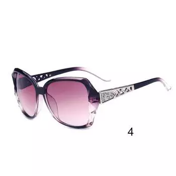 Очки, модные солнцезащитные очки, женские поляризационные солнцезащитные очки, негабаритная оправа UV400, винтажные ретро-тонированные линзы, повседневная ручная работа 1