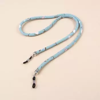 Очки Нейлоновая веревка Солнцезащитные очки Противоскользящий шнур для очков Держатель для очков Ремешок для очков Цепочка для очков темно-синий