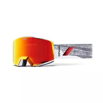 Очки NORG AF HiPER Goggles Badlands Mirror Red Lens [Сто] – красный