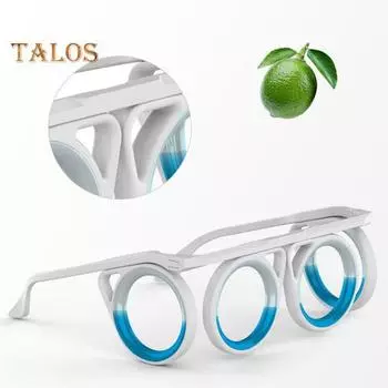 Очки от укачивания, облегчающие автомобильную болезнь, очки от воздушной болезни, очки от морской болезни, без линз, против тошноты, головокружения, жидкие очки для взрослых и детей белый