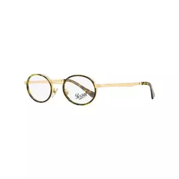 ОЧКИ PERSOL ЖЕНСКИЕ ОВАЛЬНЫЕ PO2452V 1080 Бронзовый Зеленый Черепаховый 48 мм 1080