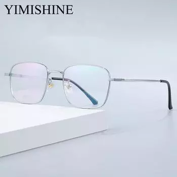 Очки по рецепту для мужчин с защитой от синих лучей +2,00 +3,75 +5,00 0.00 чёрный/серебряный