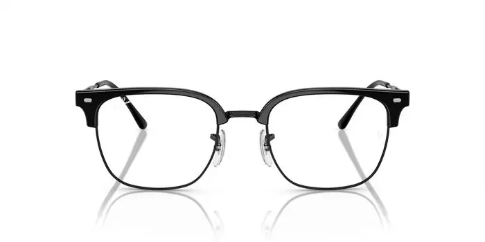 Очки по рецепту RX7216F НОВЫЕ CLUBMASTER BLACK 53 [Ray-Ban] чёрный