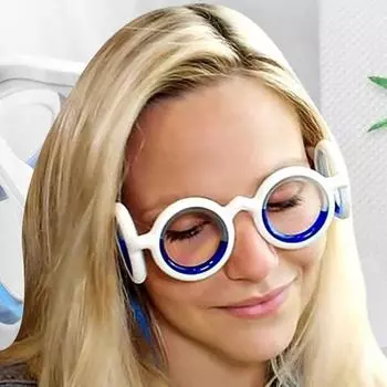 Очки против тошноты без линз Очки против головокружения Съемные легкие принадлежности для пожилых людей детей на открытом воздухе Путешествия