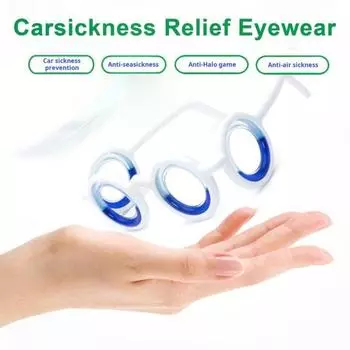 Очки против укачивания Очки от укачивания в машине Очки от укачивания в воздухе Очки от тошноты Сверхлегкие очки для путешествий Для детей и взрослых