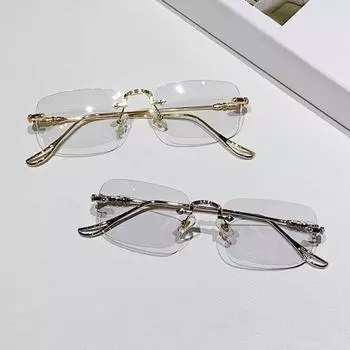 Очки с блокировкой синего света, унисекс, большая оправа, без полей, четкий обзор, сильный шарнир, прозрачная защита глаз, прозрачные очки с синим светом, очки, очки серебряный