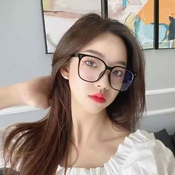 Очки с блокировкой синего света, унисекс, с прозрачным обзором, в большой оправе, с прочным шарниром, гладкие, прозрачные с оправой, защита глаз, прозрачные очки с синим светом, очки розовый