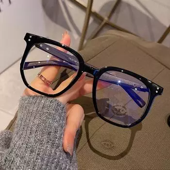 Очки с имитацией бамбука и деревянной ножки могут быть оснащены степенью близорукости, простым лицом и тонкой, анти-синим световым излучением плоской легкой простой оправой