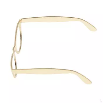 Очки с линзами 1/6 и полной оправой для кукол 12 дюймов, фигурок чёрный