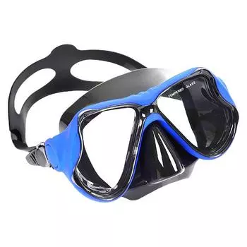 Очки с защитой носа 180 Clear Vision Anti-fog Очки для подводного плавания и дайвинга Линзы из закаленного стекла Маска для плавания Очки для бассейна