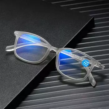 Очки с защитой от синего луча, пресбиопии HD TR90, ультралегкие очки, очки для чтения, защита глаз, женские очки с защитой от синего света + 1,00 ~ + 4,0 Strength 1