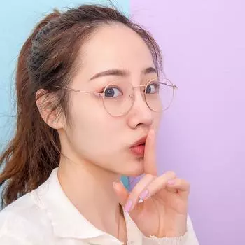 Очки с защитой от синего света, классические сверхлегкие очки для защиты глаз, металлические компьютерные очки для женщин