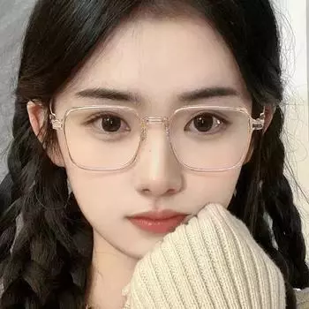 Очки с защитой от синего света, меняющие цвет, женские, с большой оправой, сверхлегкие и высококачественные очки для коррекции близорукости с лептином, меняющие цвет -100