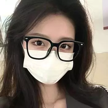 Очки с защитой от синего света в большой оправе, защита глаз, защита от радиации, для похудения круглого лица, плоские очки, очки для близорукости