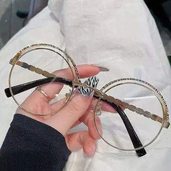 Очки с защитой от синего света, женские и мужские большие оптические оправы для защиты глаз, ультралегкие очки для офиса, компьютерные очки прозрачный розовый