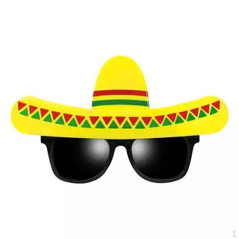 Очки, Симпатичные пластиковые аксессуары для костюмированных вечеринок, различные цвета, Guitar
