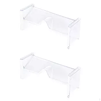 Очки Стойка для очков Подставка для очков Солнцезащитные очки для комода 19x6.4x7.7cm_2pcs