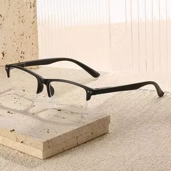 Очки Сверхлегкие квадратные полукадровые очки для чтения Очки для дальнозоркости Женские очки 1