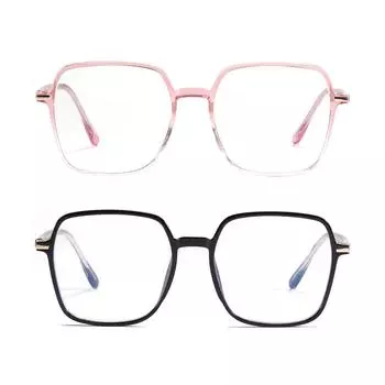 Очки Tr8891 Tr90 Тонкая оправа квадратная большая универсальная
