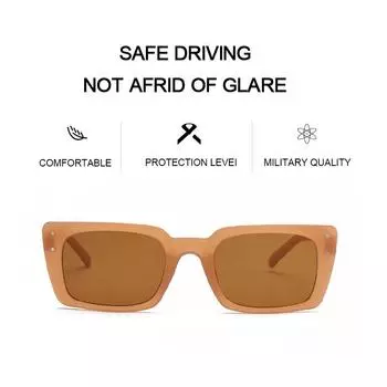 Очки UV400 популярные женские сексуальные ретро-очки для отдыха на открытом воздухе с рисунком ногтей квадратные солнцезащитные очки модные новые