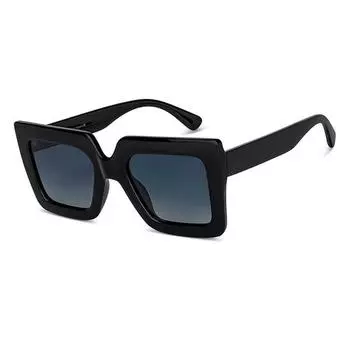 ОЧКИ VINCENT CHASE от Lenskart | Черно-синие, прямоугольные, с полной оправой | Urban Retro | Последние брендовые очки | 100% защита от ультрафиолета | Для мужчин и женщин | Vc S14537