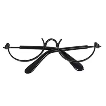 Очки в полурамке для собак, очки для кошек, домашних животных, креативные солнцезащитные очки, аксессуары для кукол чёрный